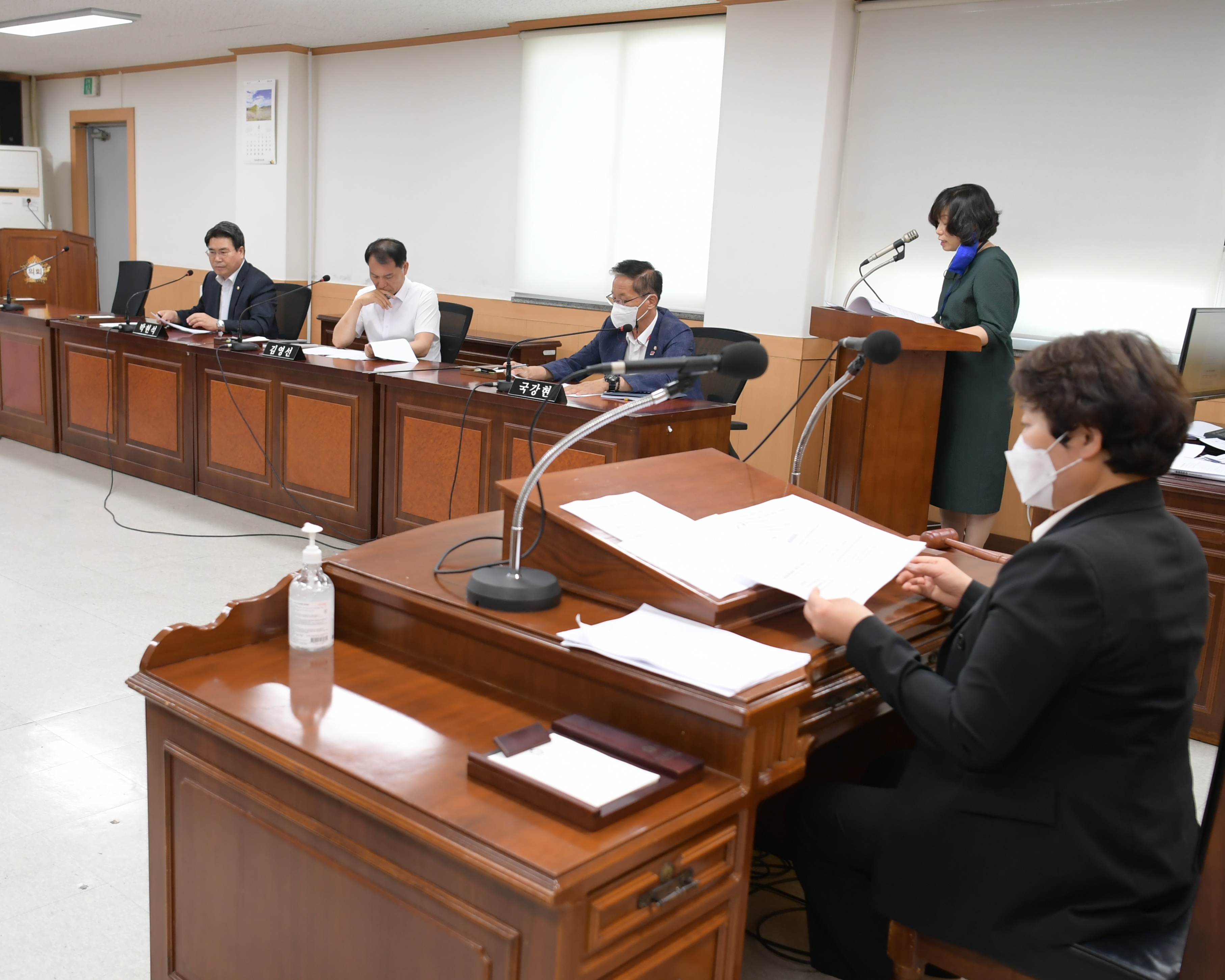 제272회 임시회 운영위원회 회의 첨부이미지 : 20220706 제272회 임시회 운영위원회 회의(부위원장 선출) (1).jpg