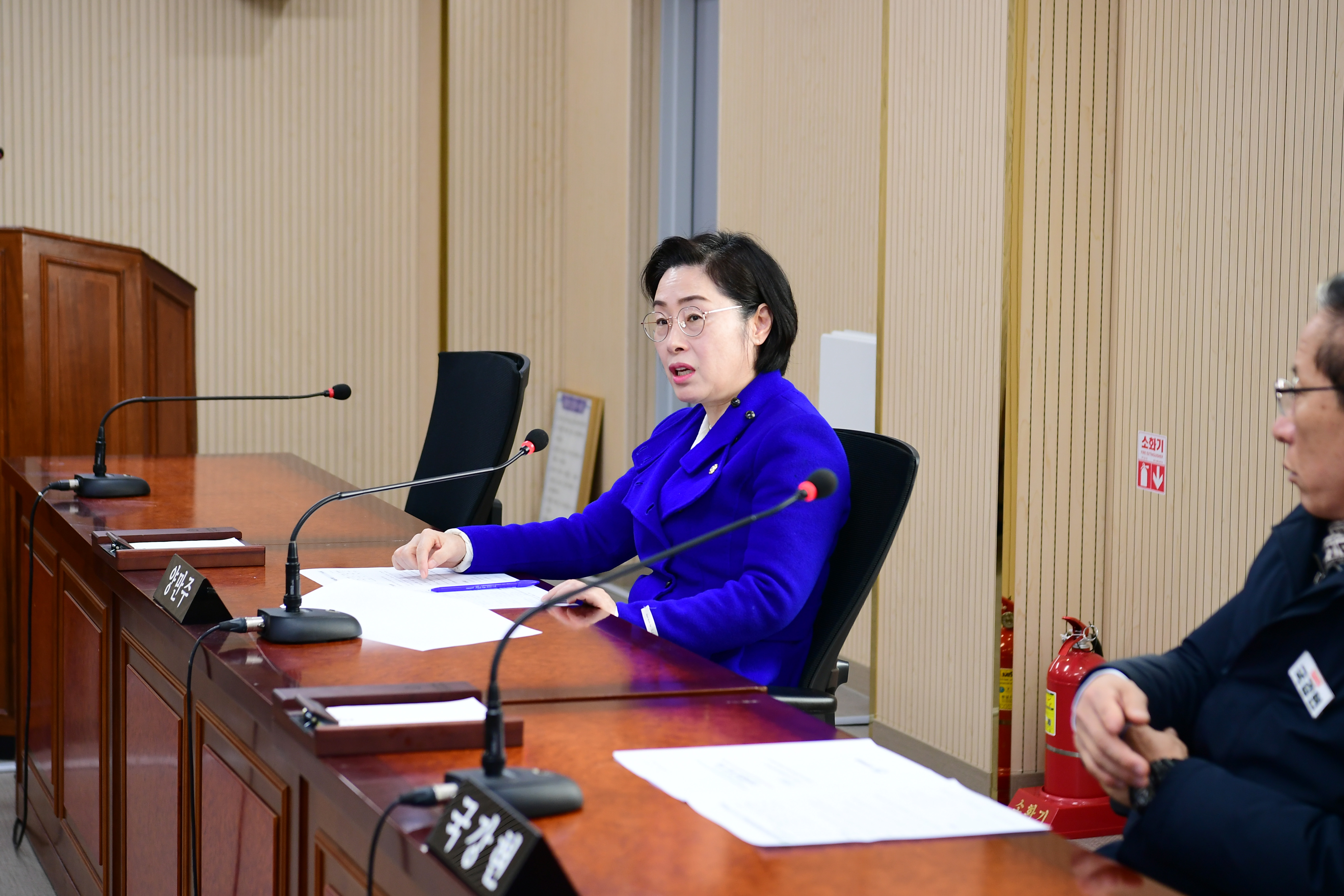 제284회 제2차 정례회 폐회 중 운영위원회 회의 첨부이미지 : 20240111 제284회 정례회 폐회 중 운영위원회 회의 (12).JPG