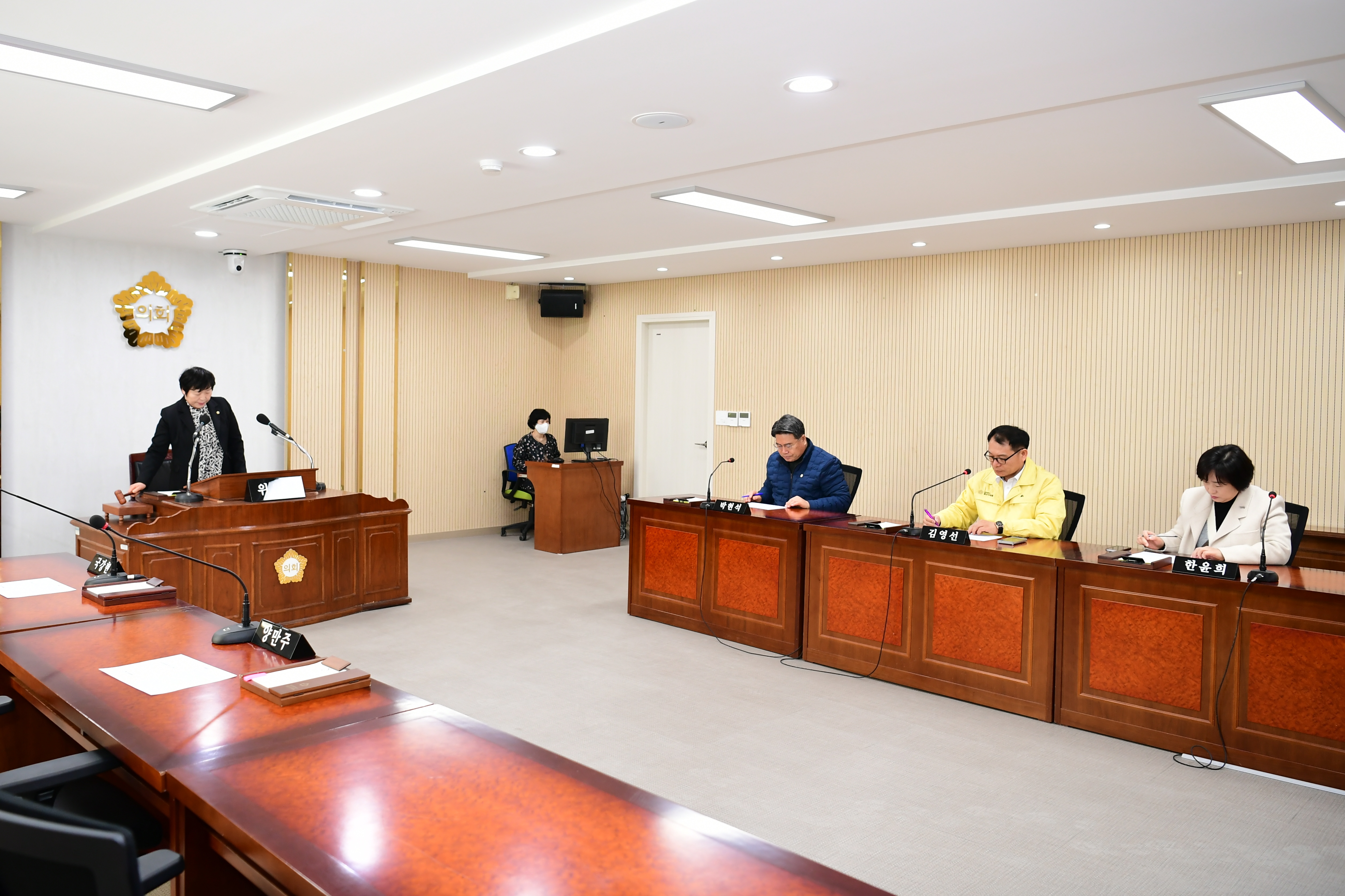 제277회 임시회 폐회 중 운영위원회 회의 첨부이미지 : 20230224 제277회 임시회 폐회 중 운영위원회 회의 (1).JPG