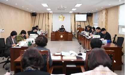 제293회 제2차 정례회 예산결산특별위원회 회의