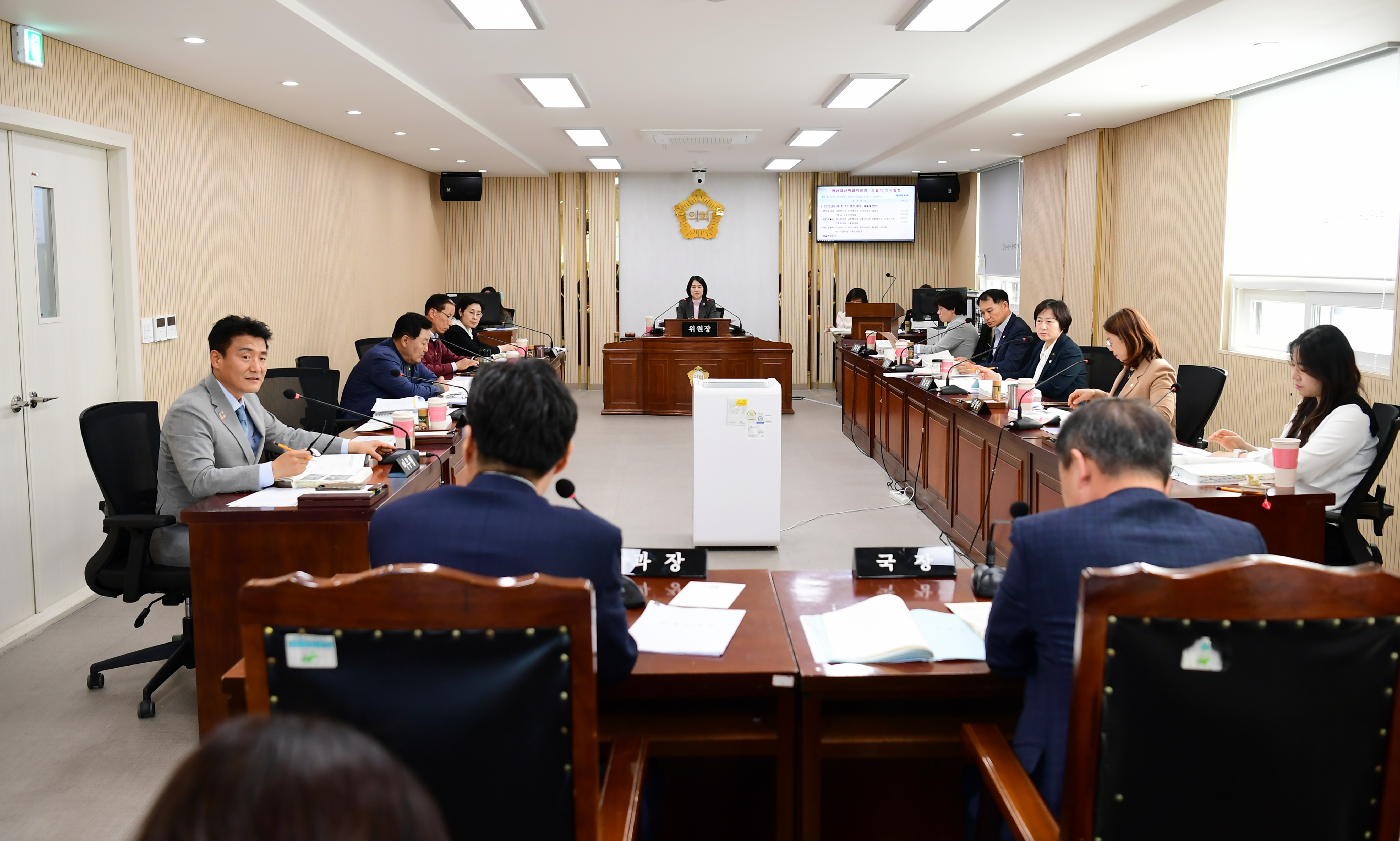 제279회 임시회 중 예산결산특별위원회 회의 첨부이미지 : 20230426 제279회 임시회 중 예산결산특별위원회 회의(추경심사) (25).JPG