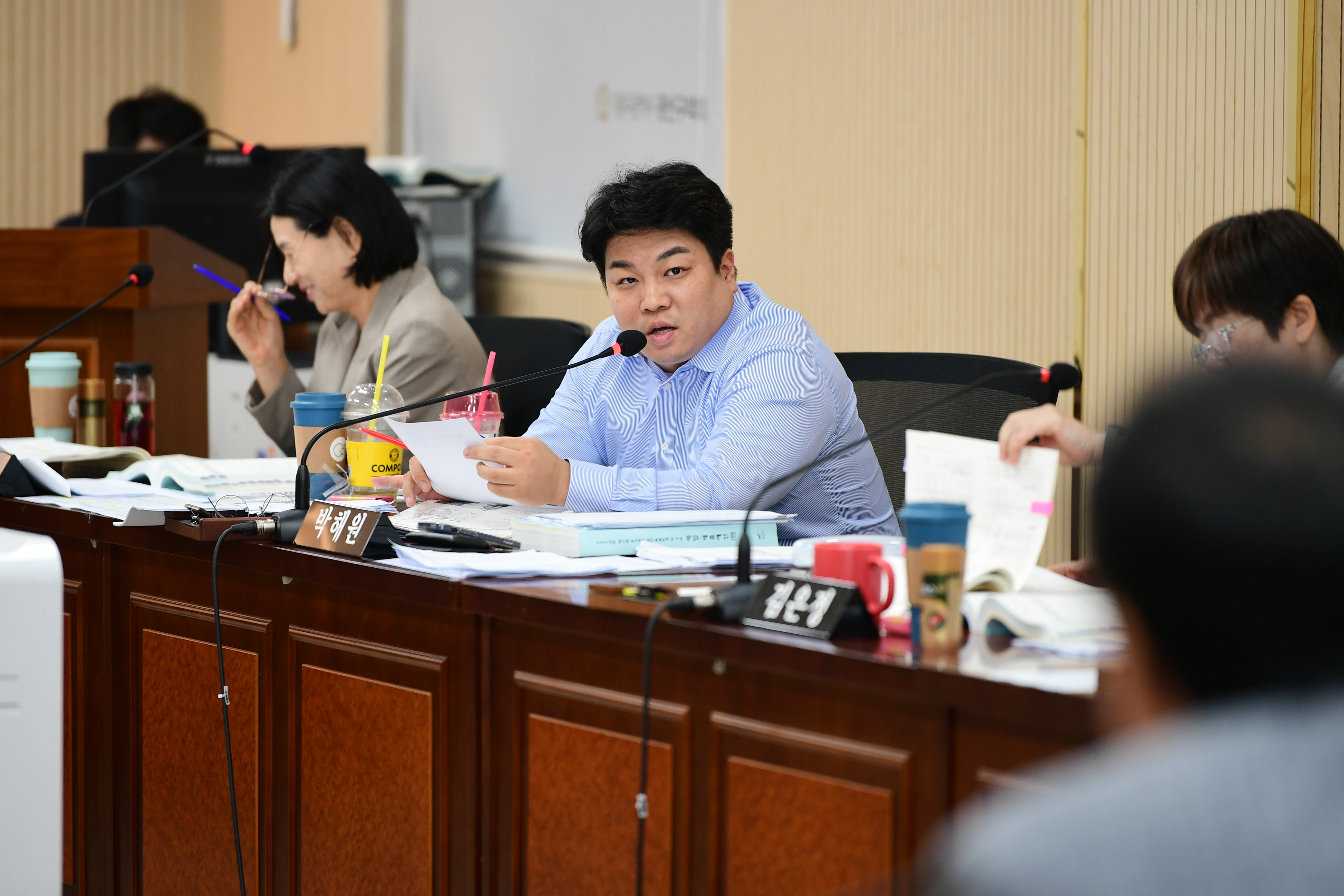 제282회 임시회 중 예산결산특별위원회 회의 첨부이미지 : 20230914 제282회 임시회 중 예산결산특별위원회 회의(추경 심사) (45).jpg