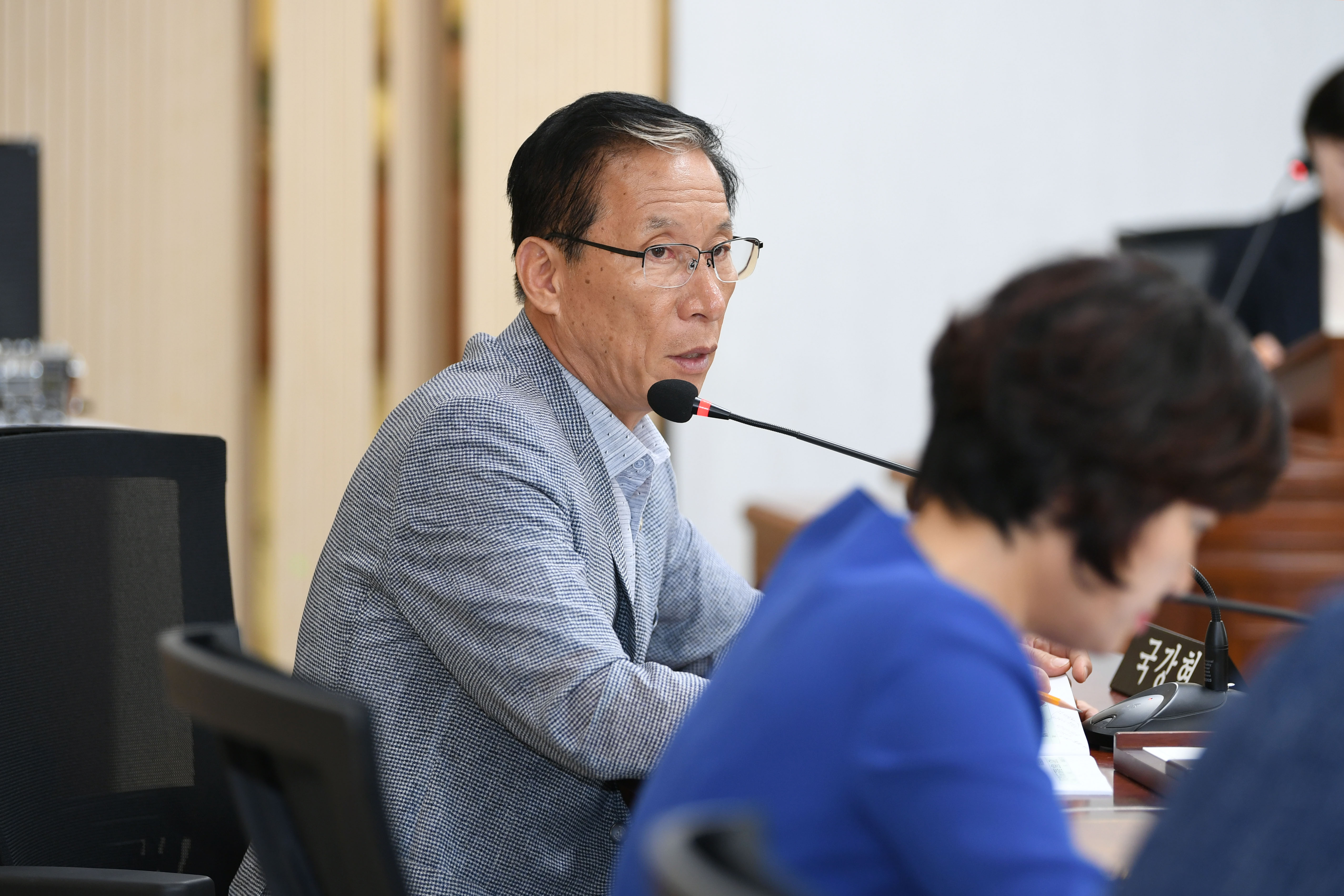 제290회 임시회 폐회 중 기후위기대응특별위원회 회의 첨부이미지 : 20240724 기후위기대응특별위원회 회의(광산구 기후위기 대응계획 및 적응대책 업무 보고회) (5).jpg