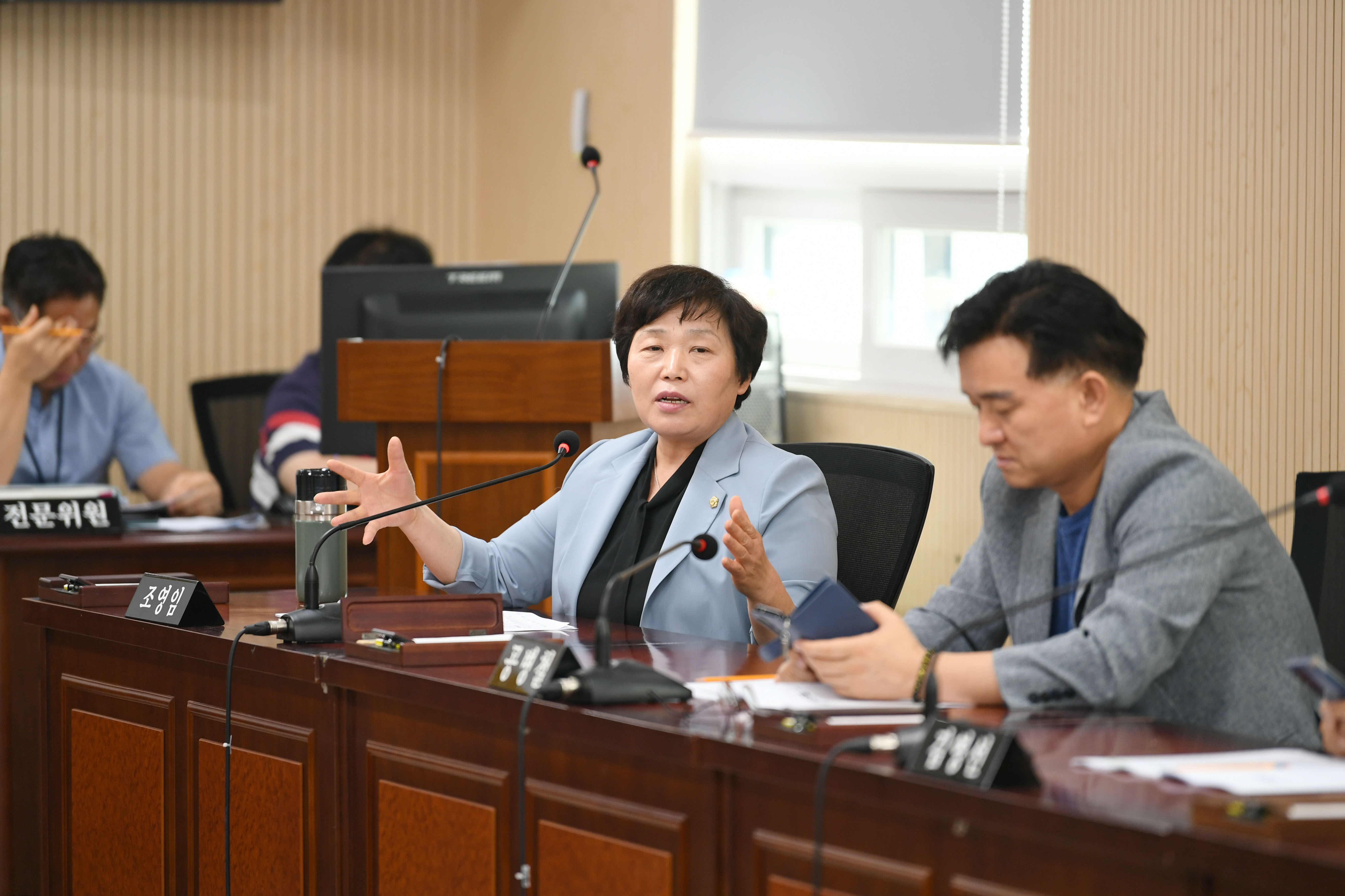 제290회 임시회 폐회 중 기후위기대응특별위원회 회의 첨부이미지 : 20240724 기후위기대응특별위원회 회의(광산구 기후위기 대응계획 및 적응대책 업무 보고회) (17).jpg