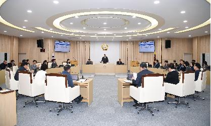 광산구의회, 2025년도 행정사무감사 결과보고서 채택