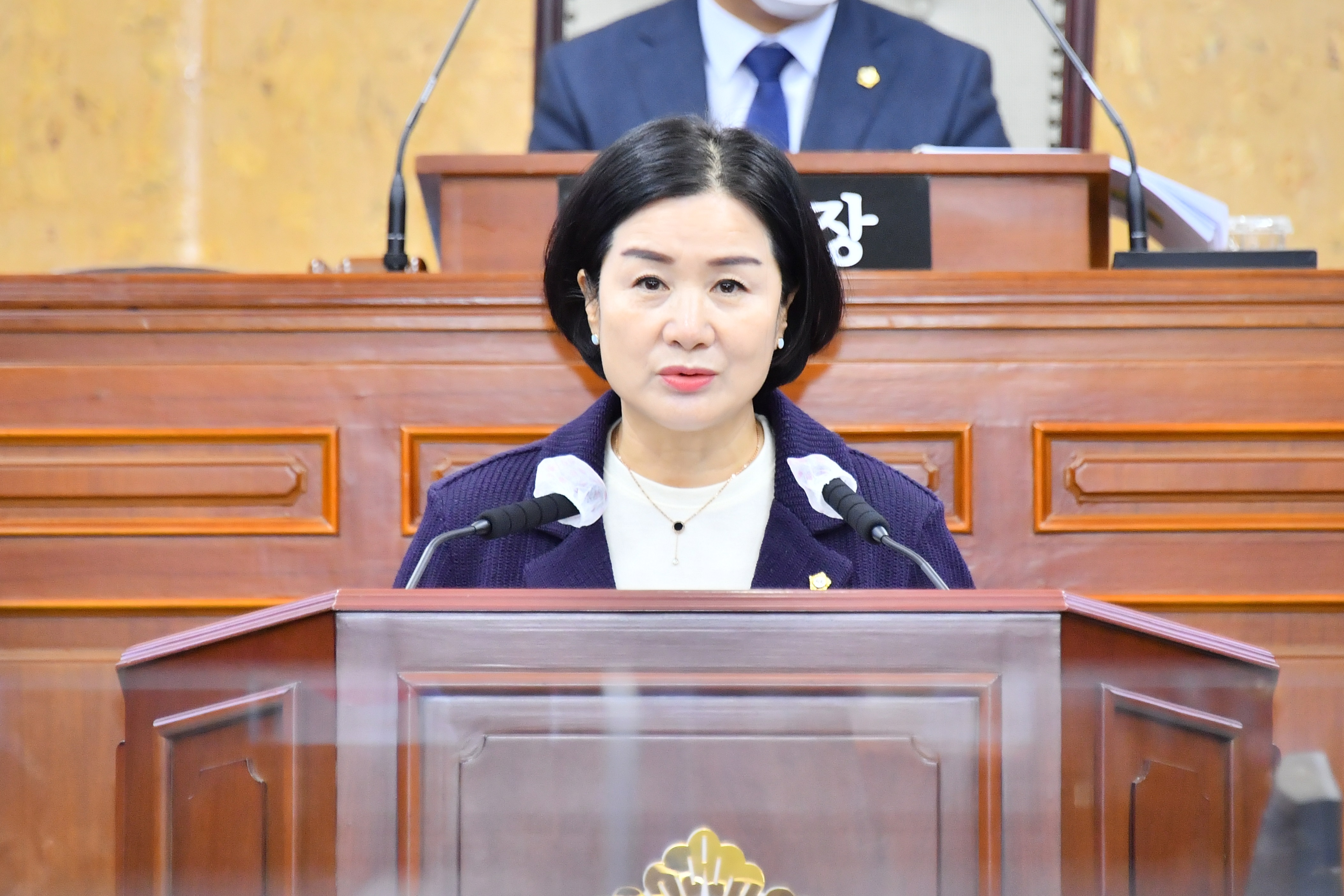 김미영 광산구의원, 공중화장실 장애인 편의 및 사후관리 부실 지적   첨부이미지 : 2-1. 20211221 김미영 광산구의원 제269회 정례회 제3차본회의 5분발언.JPG