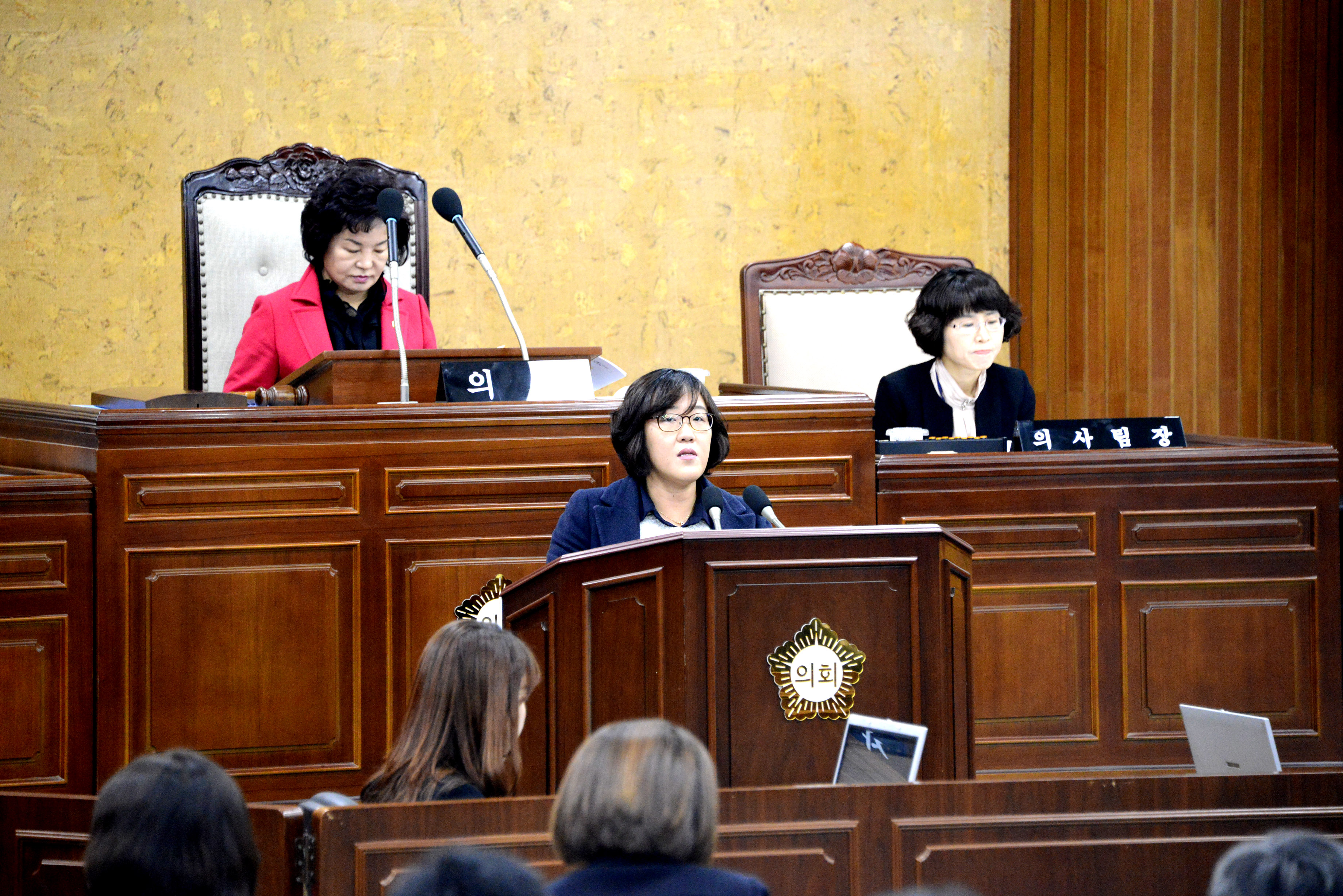 광산구의회 212회 정례회 본회의…정진아 의원 질의 첨부이미지 : 2015.12.7. 제212회정례회구정질문1(정진아)2.JPG