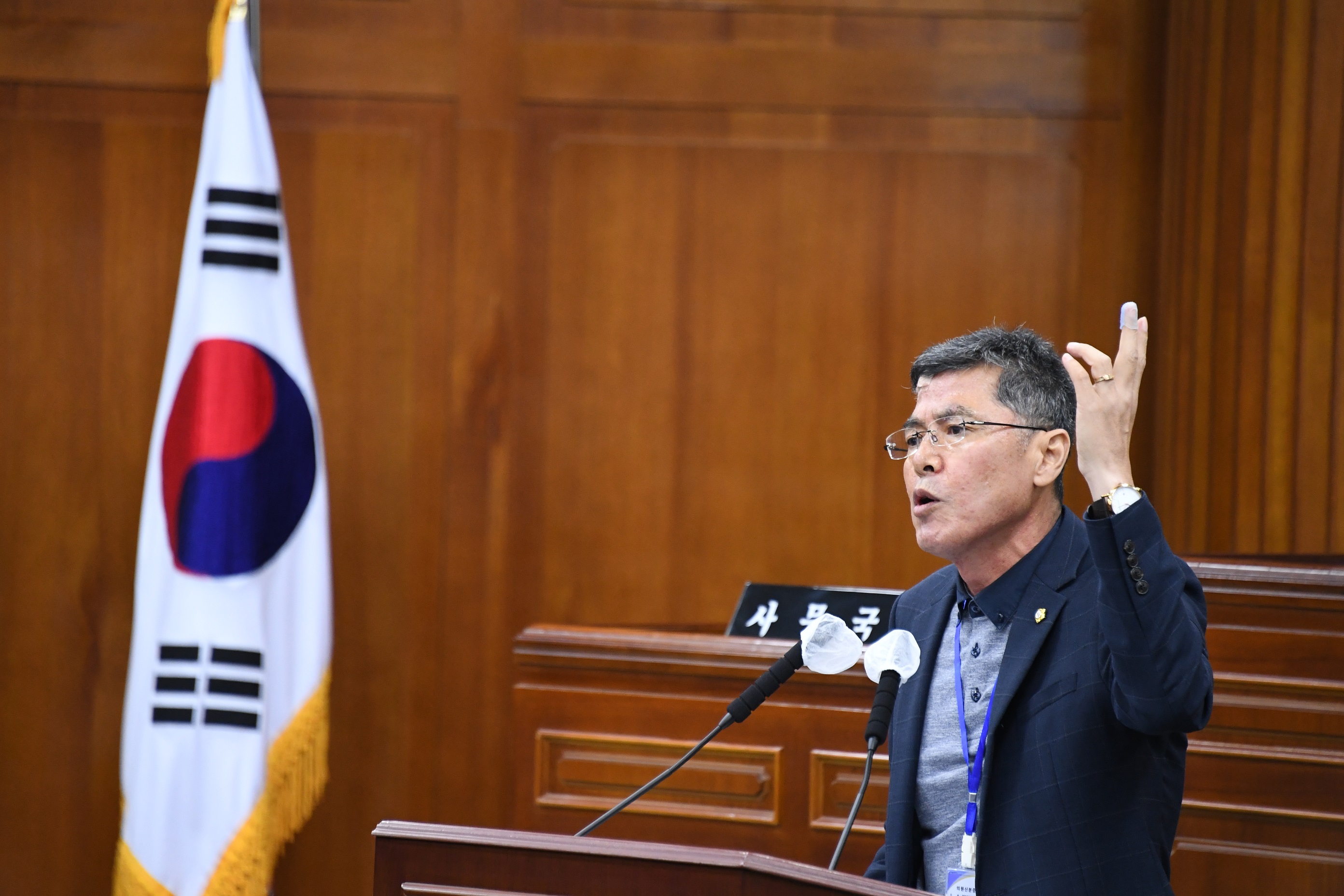 광산구의회 조상현 의원, 후반기 의원 발의 조례안 대표성‧전문성 당부   첨부이미지 : _200629_광산구의회 제255회 정례회 5분발언_조상현 의원(1).JPG