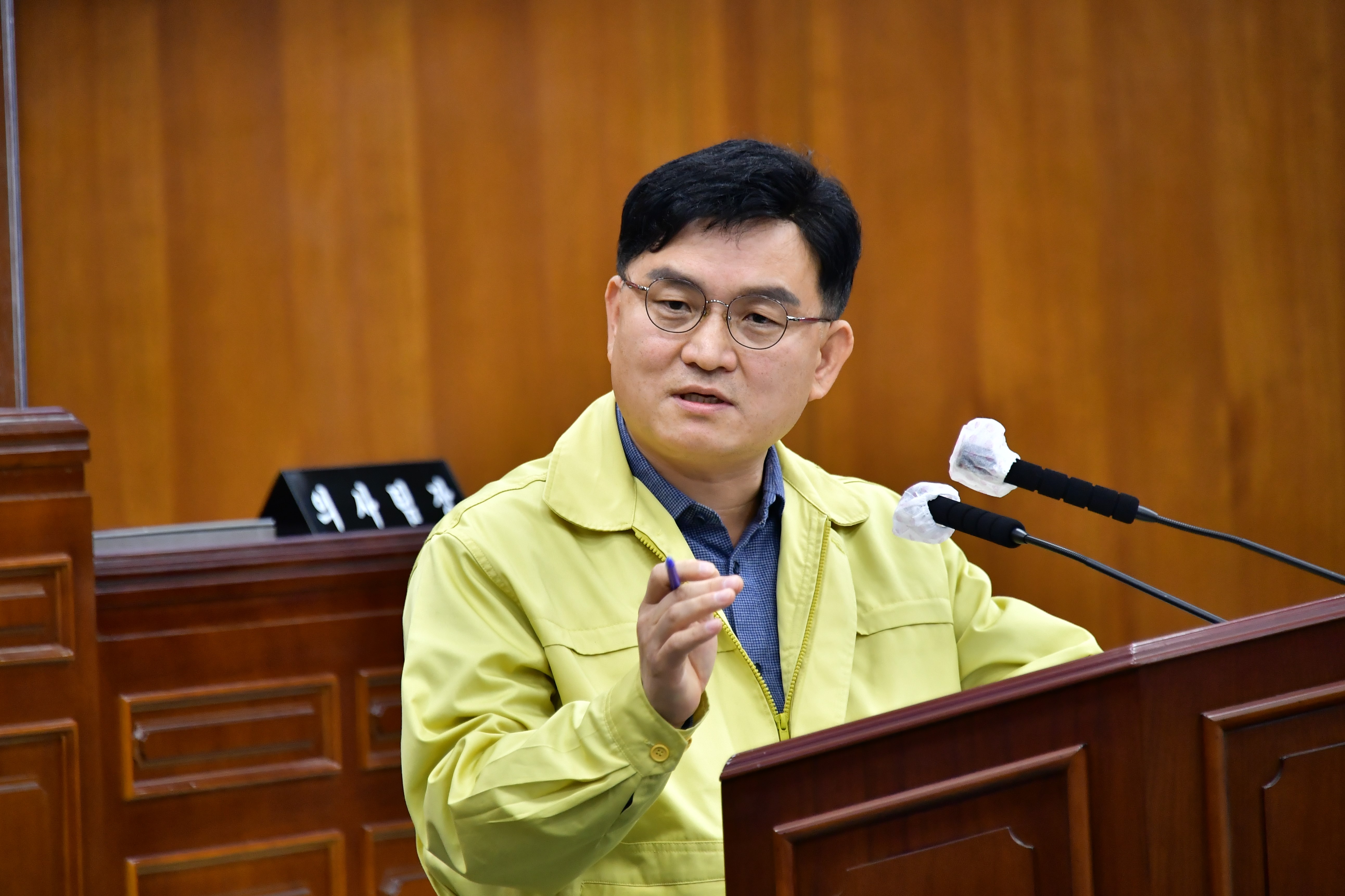 광산구의회 공병철 의원, 학생 사고위험 노출 마지초 ‧ 운남초 등 통학로 개설 시급 첨부이미지 : 2-1. 201207 제261회 제2차정례회 구정질문_공병철 의원(1).JPG