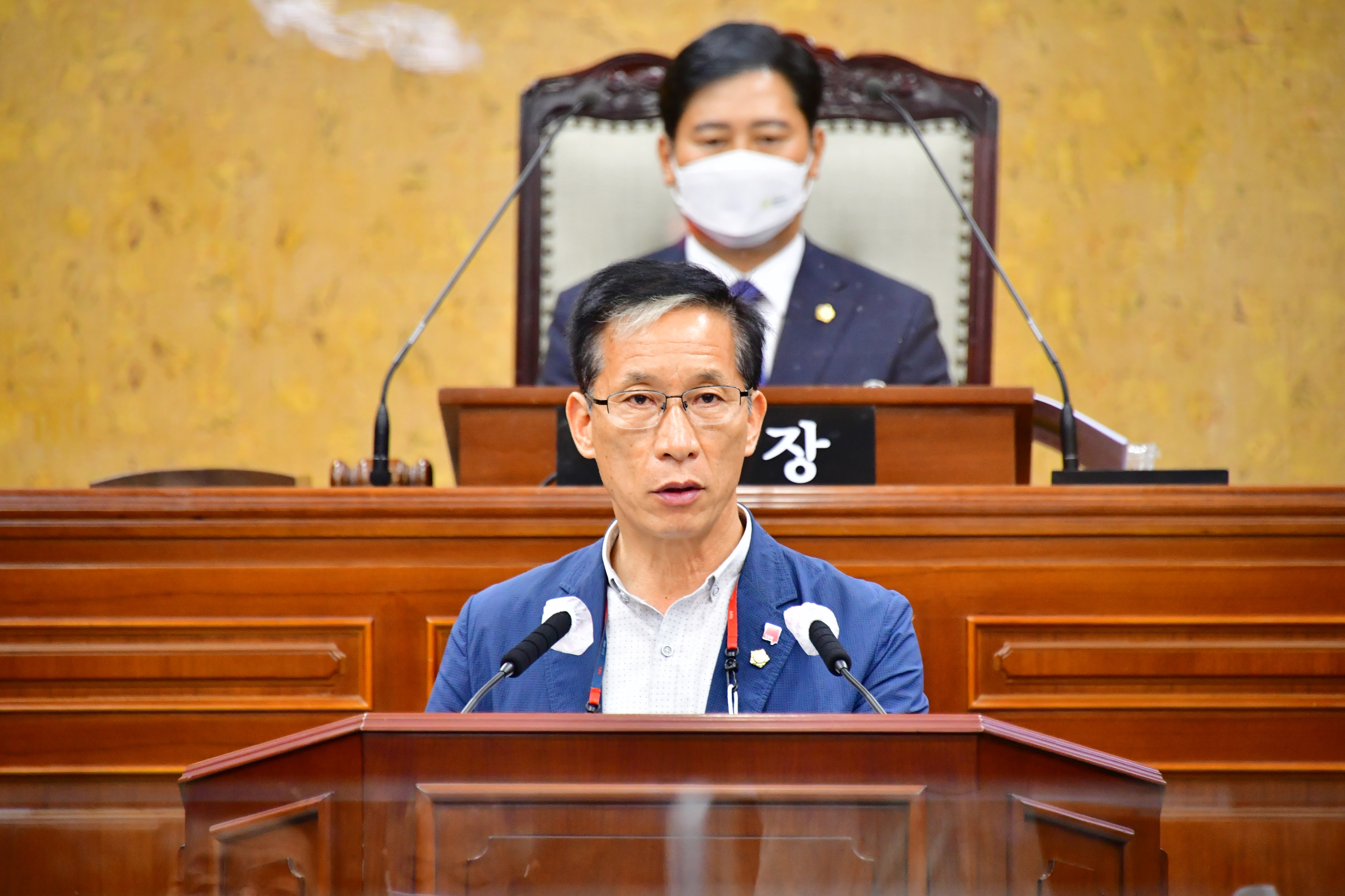 진보당 국강현 광산구의원, 송정5일시장 공영주차장 상가 활성화를 위해 운영해야 첨부이미지 : 2-1. 20210615 국강현 광산구의원 제265회 정례회 제1차 본회의 5분발언.JPG