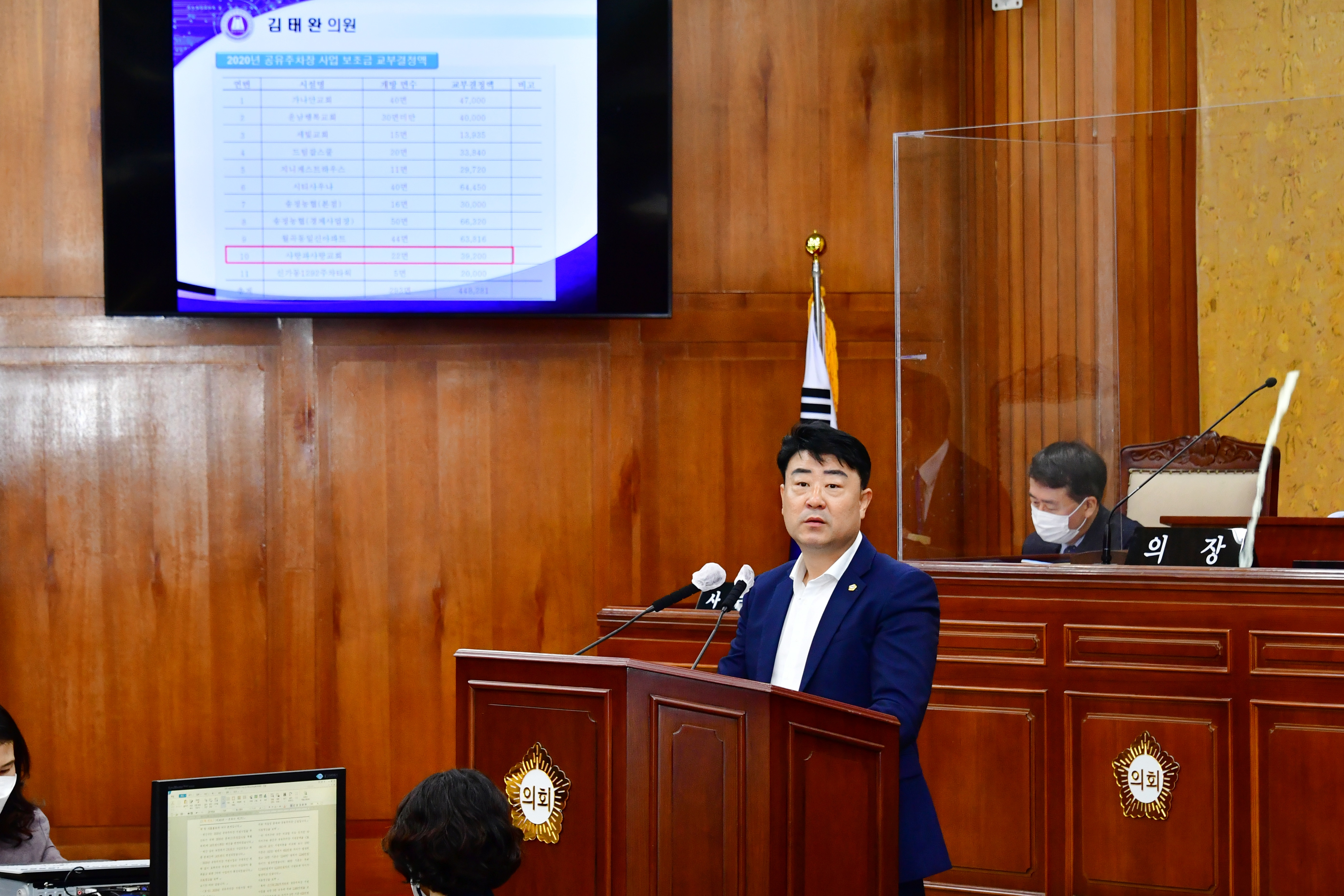 김태완 광산구의원, 구정질문 통해 공유주자창 사업 재검토 요구 첨부이미지 : 2-2. 20210621 김태완 광산구의원.JPG