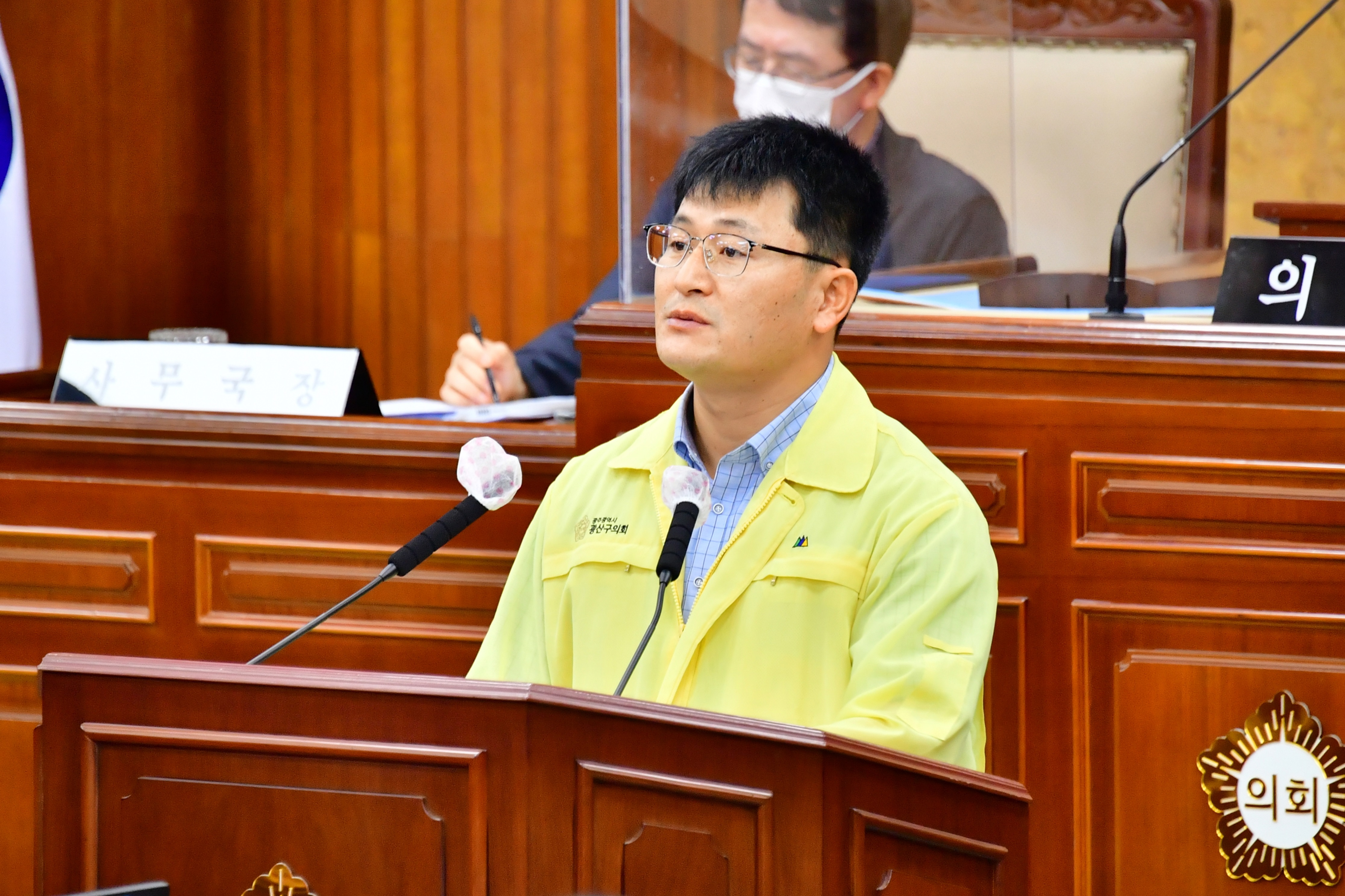 유영종 광산구의원, “광역단위 농산물 통합지원센터 건립 필요” 첨부이미지 : 2-2. 20210726 유영종 광산구의원, 제266회 임시회 제2차본회의 5분발언.JPG