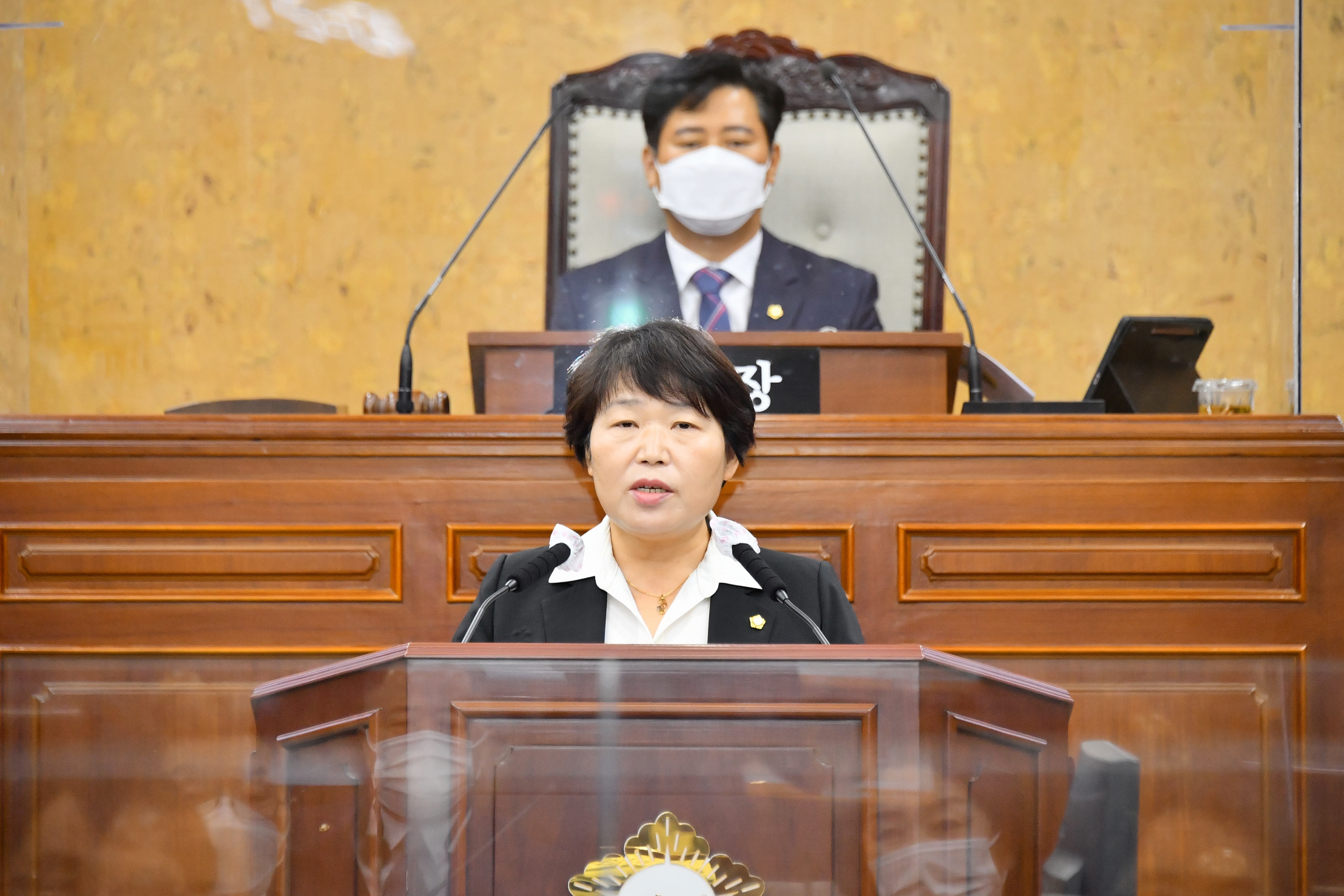 조영임 광산구의원, “코로나19로 단절된 복지 사다리 복구해야” 첨부이미지 : 2-2. 20210906 조영임 광산구의원, 제267회 임시회 제1차본회의 5분발언.JPG
