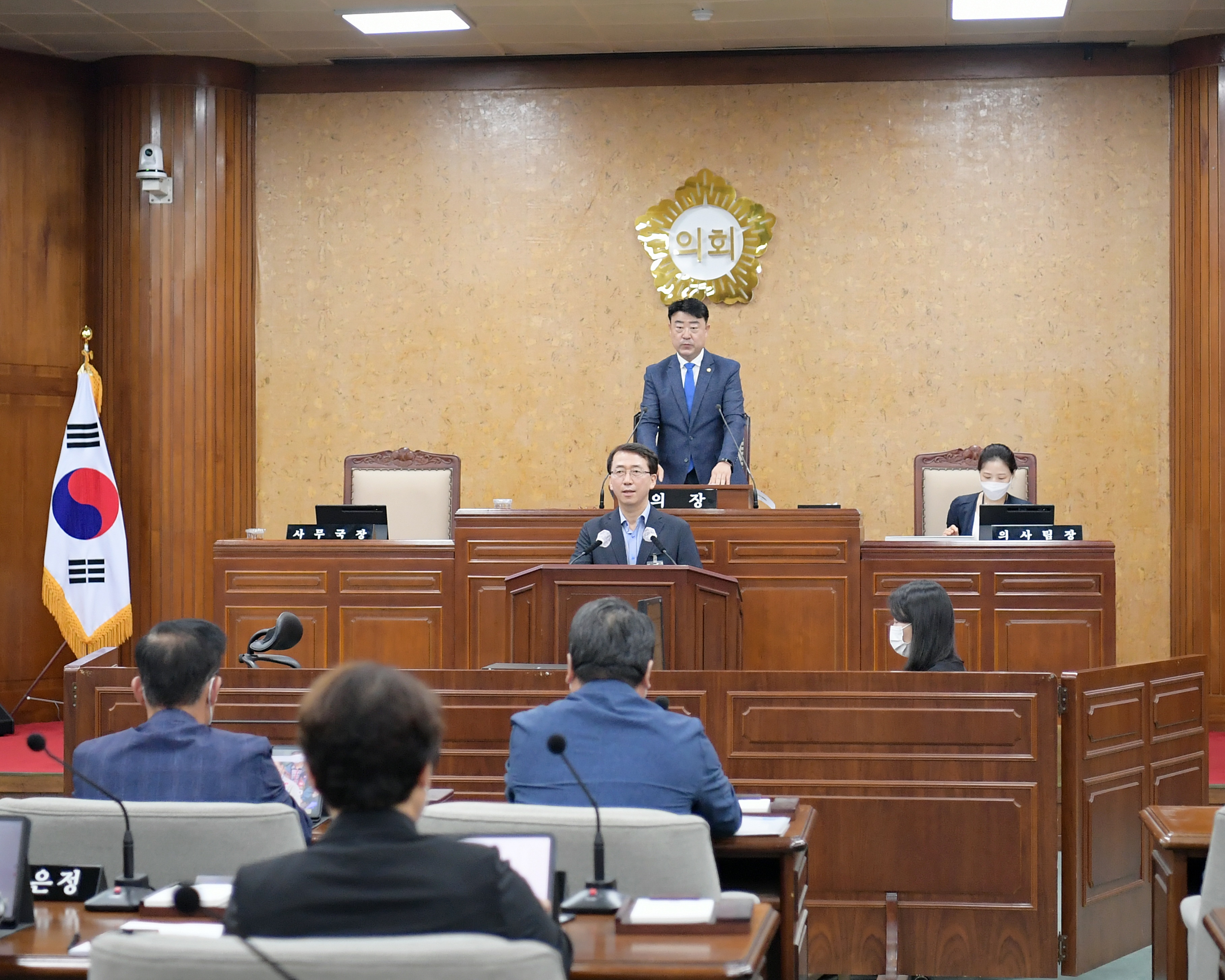 광산구의회, 제273회 임시회 개회 첨부이미지 : 20220715 제273회 임시회 제1차본회의  (8).JPG