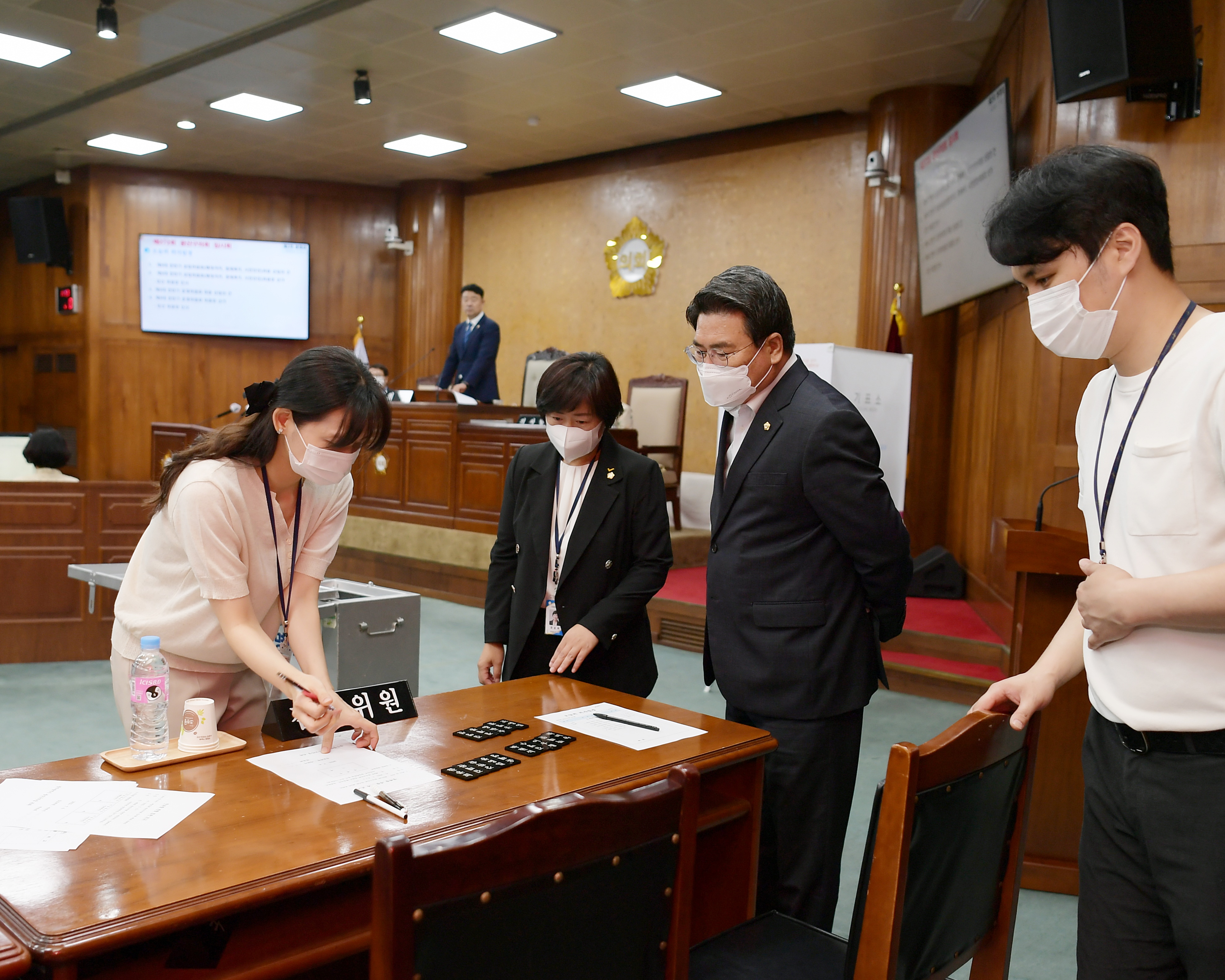 제9대 광산구의회 전반기 상임위원장 선출 첨부이미지 : 20220706 제272회 임시회 제2차본회의 (19).JPG