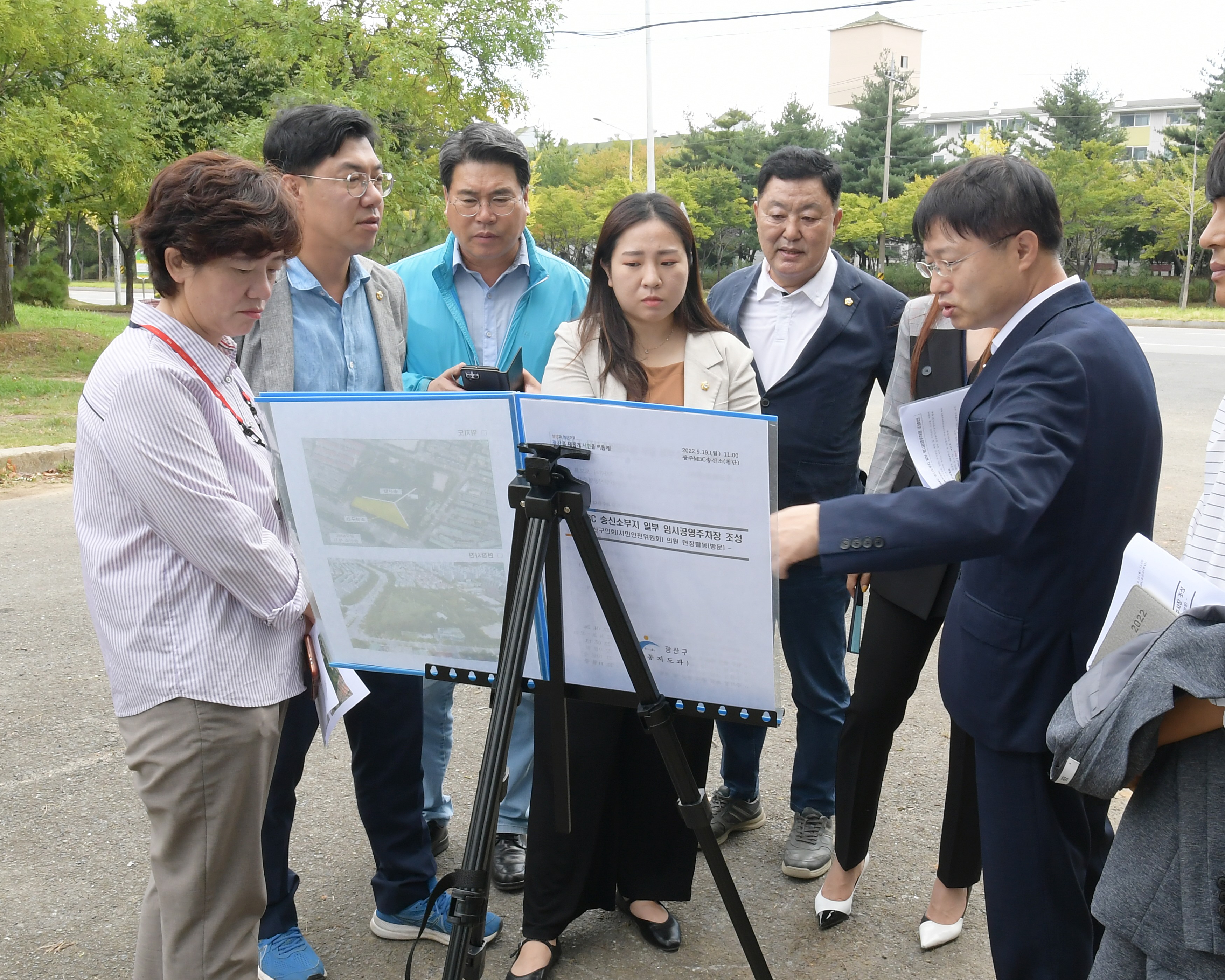 광산구의회 시민안전위원회 현장점검 의정활동 첨부이미지 : 2-3_시민안전위원회 현장활동.JPG