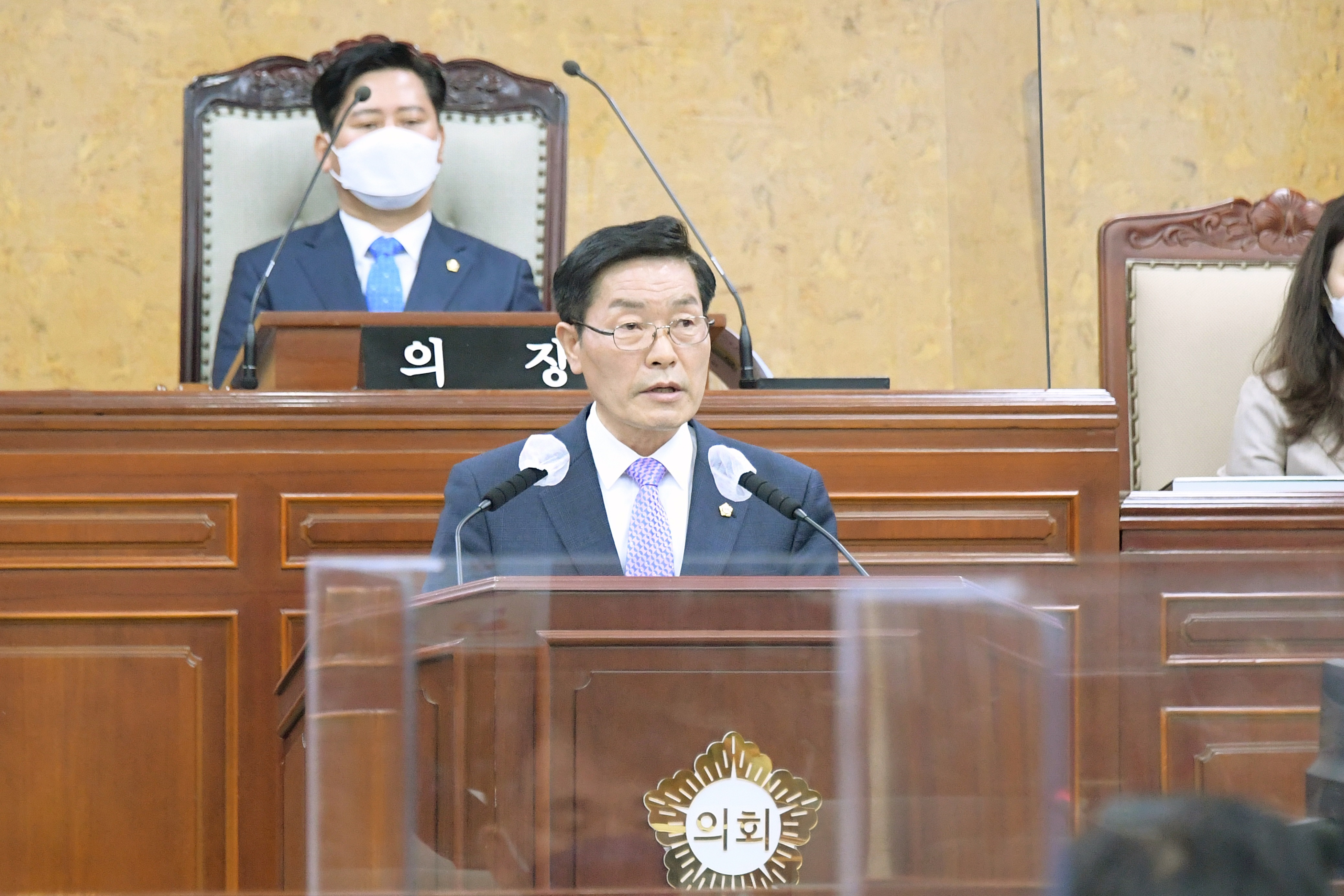 김재호 광산구의원, “교통행정 민원 인력 확충 및 별청 운영 등 행정 효율성 재고해야” 첨부이미지 : 2-1. 20220328 김재호 광산구의원, 제271회 임시회 제1차본회의 5분발언&신상발언.JPG