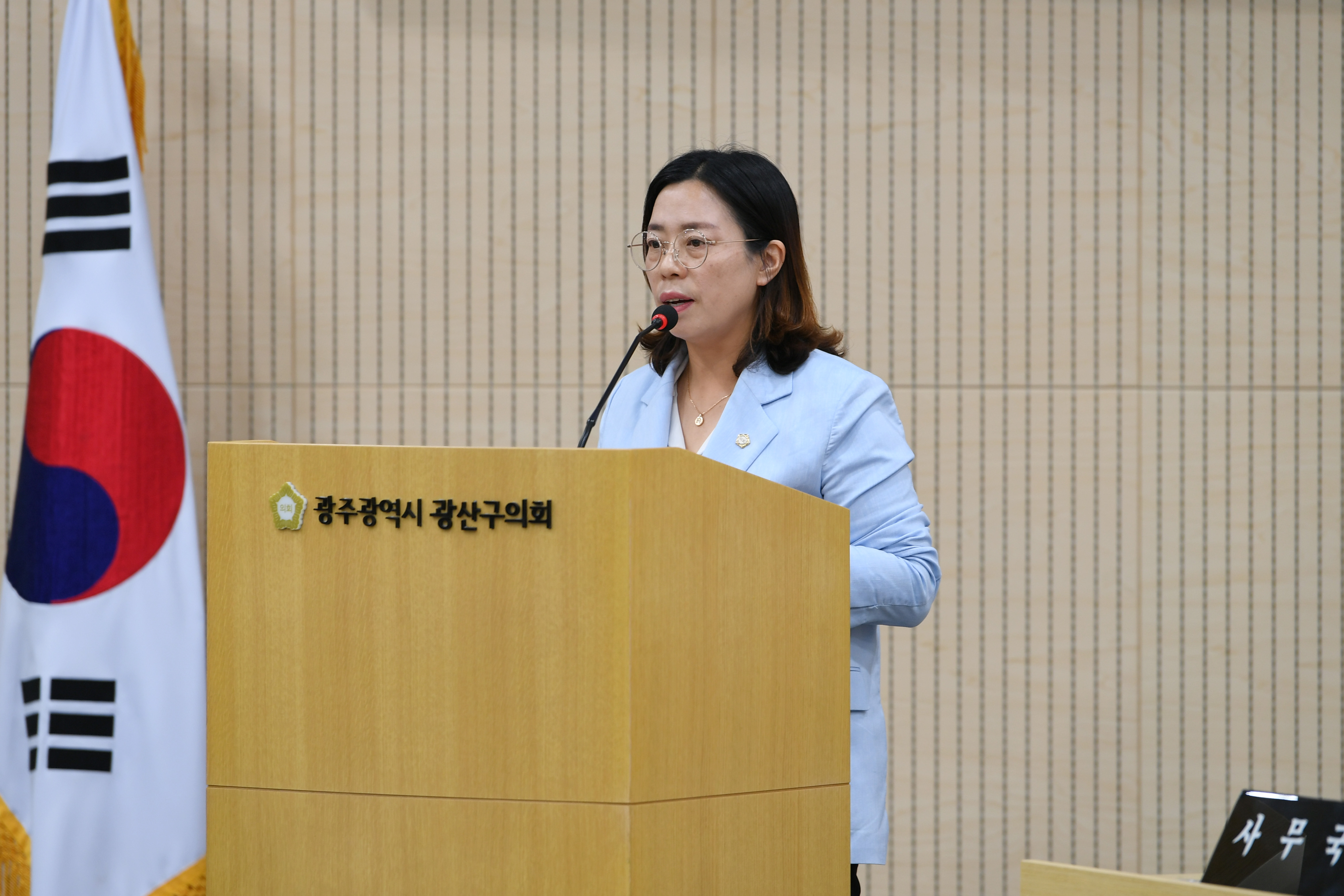 김명숙 광산구의원, 느린 학습자 ‘경계선 지능인’ 지원방안 마련해야 첨부이미지 : 2-3_제292회 임시회 제2차 본회의 5분 자유발언(김명숙 의원).jpg