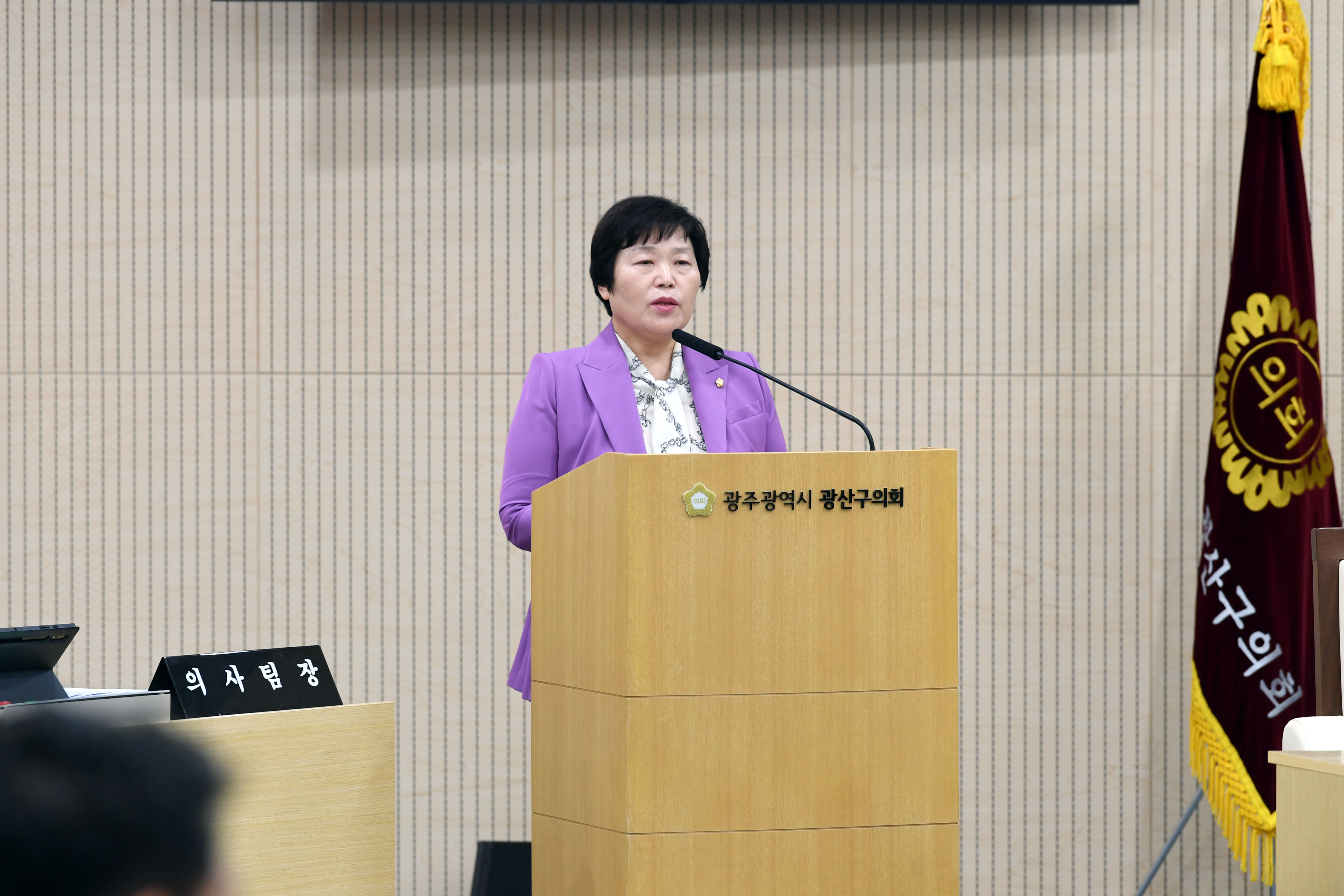 조영임 광산구의원, 공공보행통로 보수 지원·도시농업농장 육성 촉구 첨부이미지 : 2-1_20240718_조영임 광산구의원, 공공보행통로 보수 지원·도시농업농장 육성 촉구.jpg