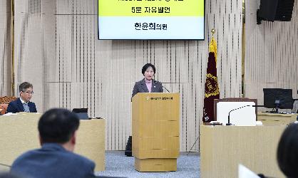 한윤희 광산구의원, ‘한빛 1·2호기 연장 중단 및 에너지 전환’ 촉구