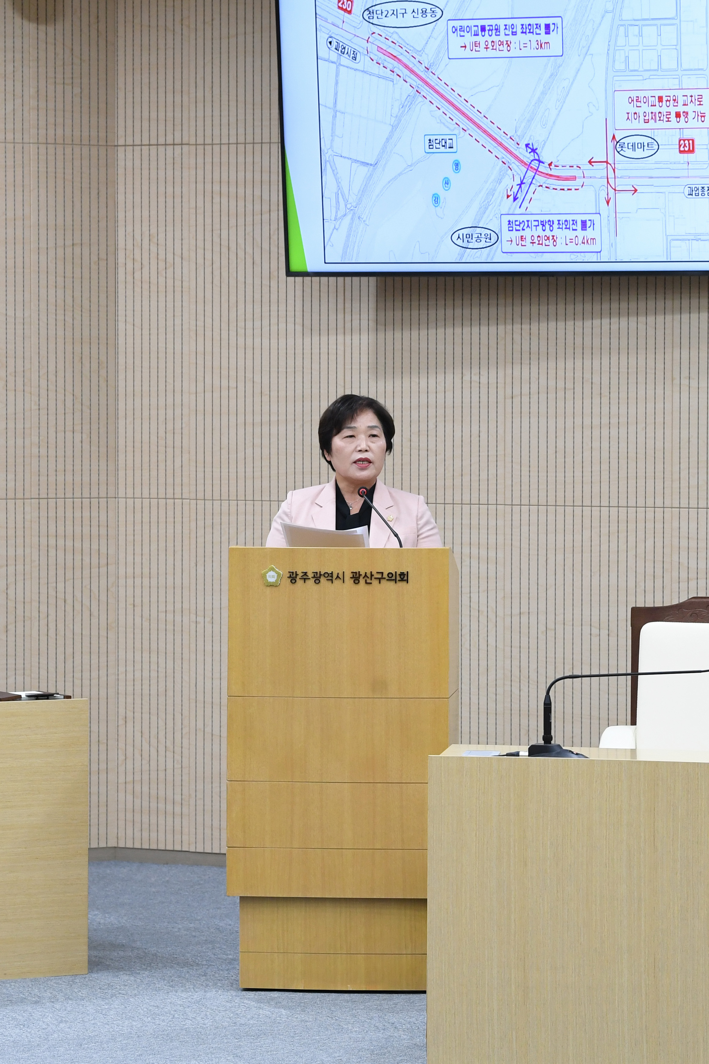 조영임 광산구의원, “지하철 2호선 첨단대교 구간, 공론화 과정 거쳐야” 첨부이미지 : 20250627 제297회 제1차 정례회 제4차본회의 5분발언_조영임의원 (4).jpg