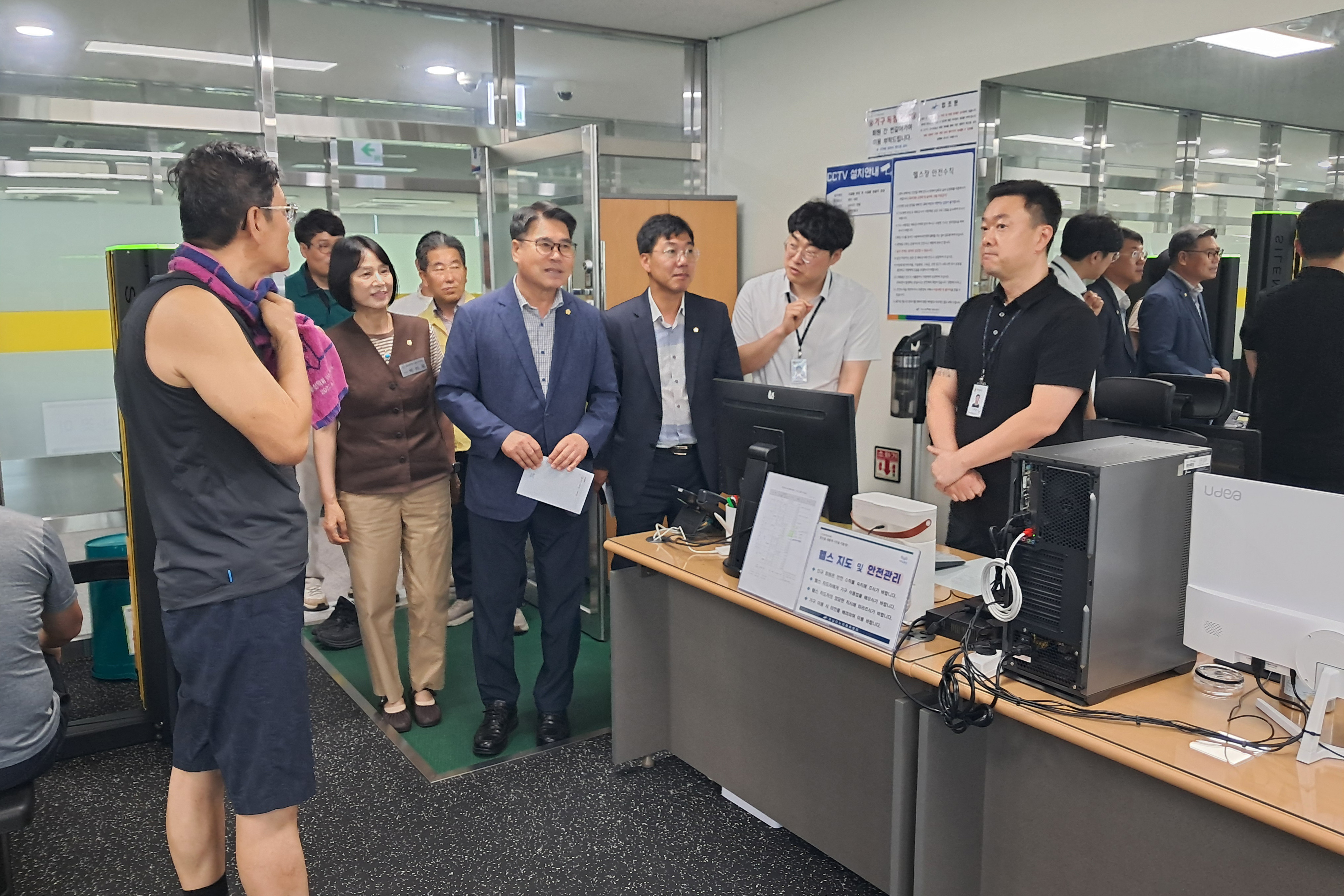 광산구의회 행정자치위원회, 제297회 정례회 중 현장활동 첨부이미지 : ★행정자치위원회 현장활동_하남다누리체육센터 (3).jpg