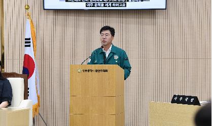 윤영일 광산구의원, “장마철 대비, 빗물받이 관리인력 충원 등 시급”