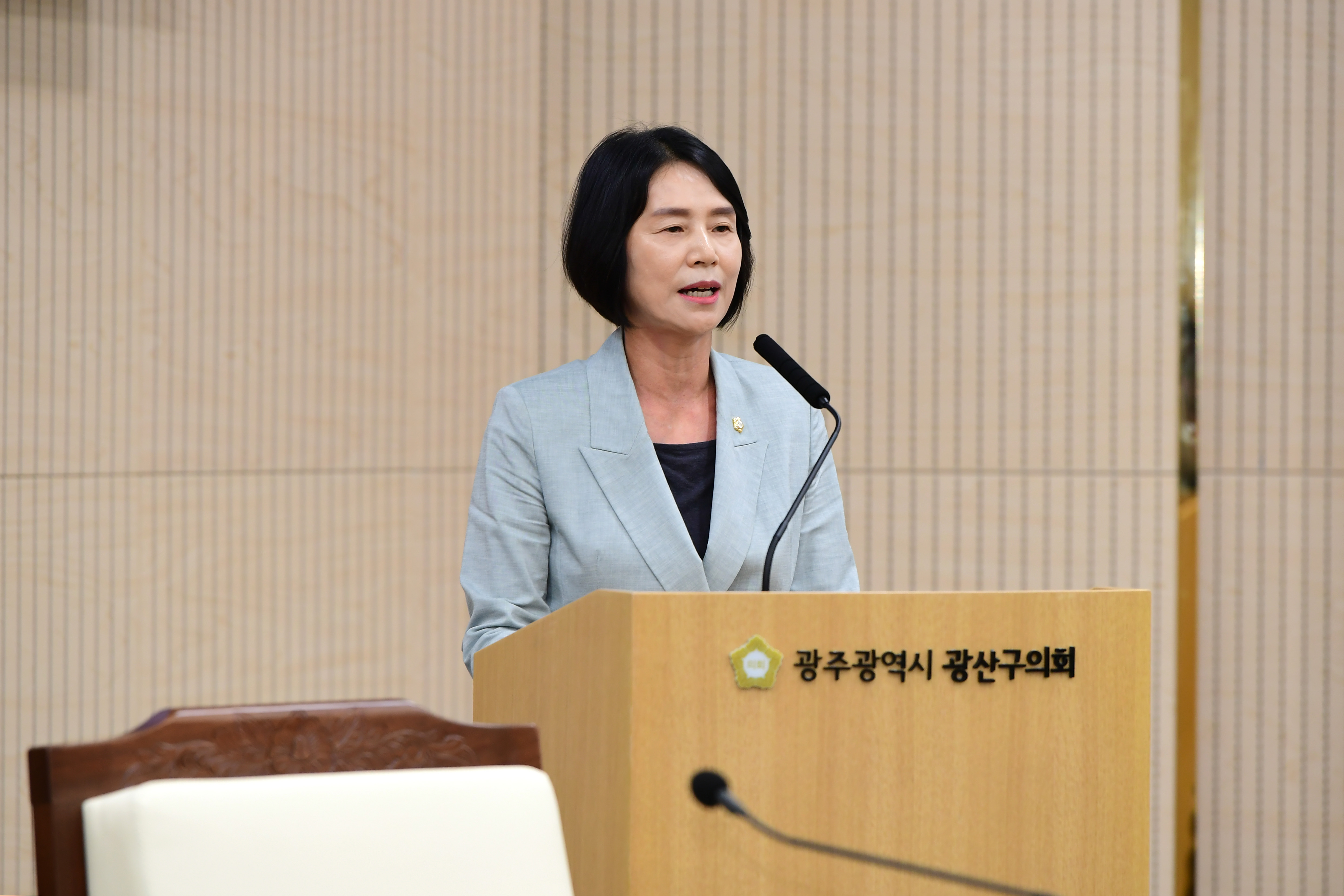 박미옥 광산구의원, ‘무국적 아동’ 지켜질 권리 있어 첨부이미지 : 3-3_20230721 광산구의회 제281회임시회 제2차본회의 5분발언 박미옥의원.JPG