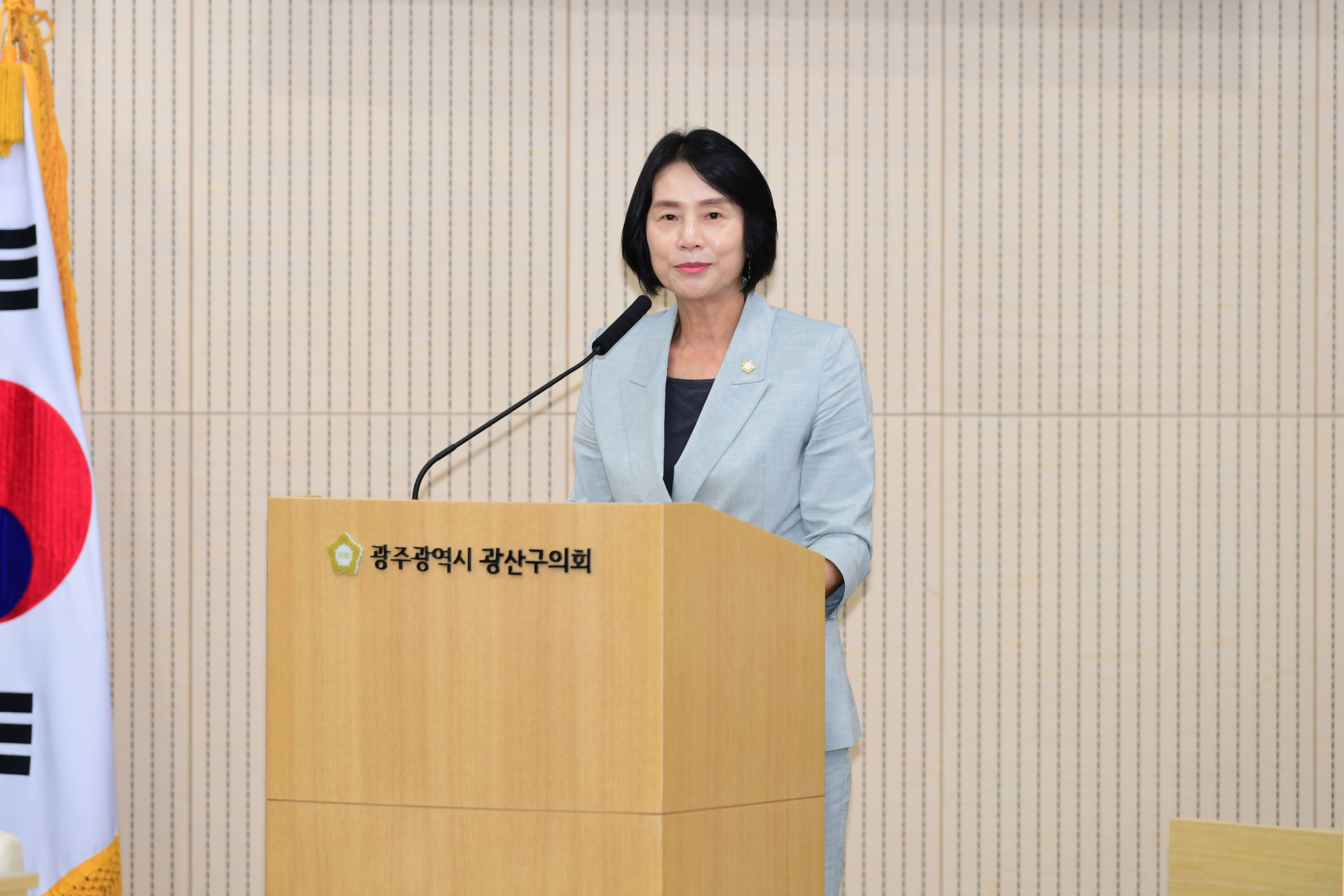 박미옥 광산구의원, ‘무국적 아동’ 지켜질 권리 있어 첨부이미지 : 3-1_20230721 광산구의회 제281회임시회 제2차본회의 5분발언 박미옥의원.JPG