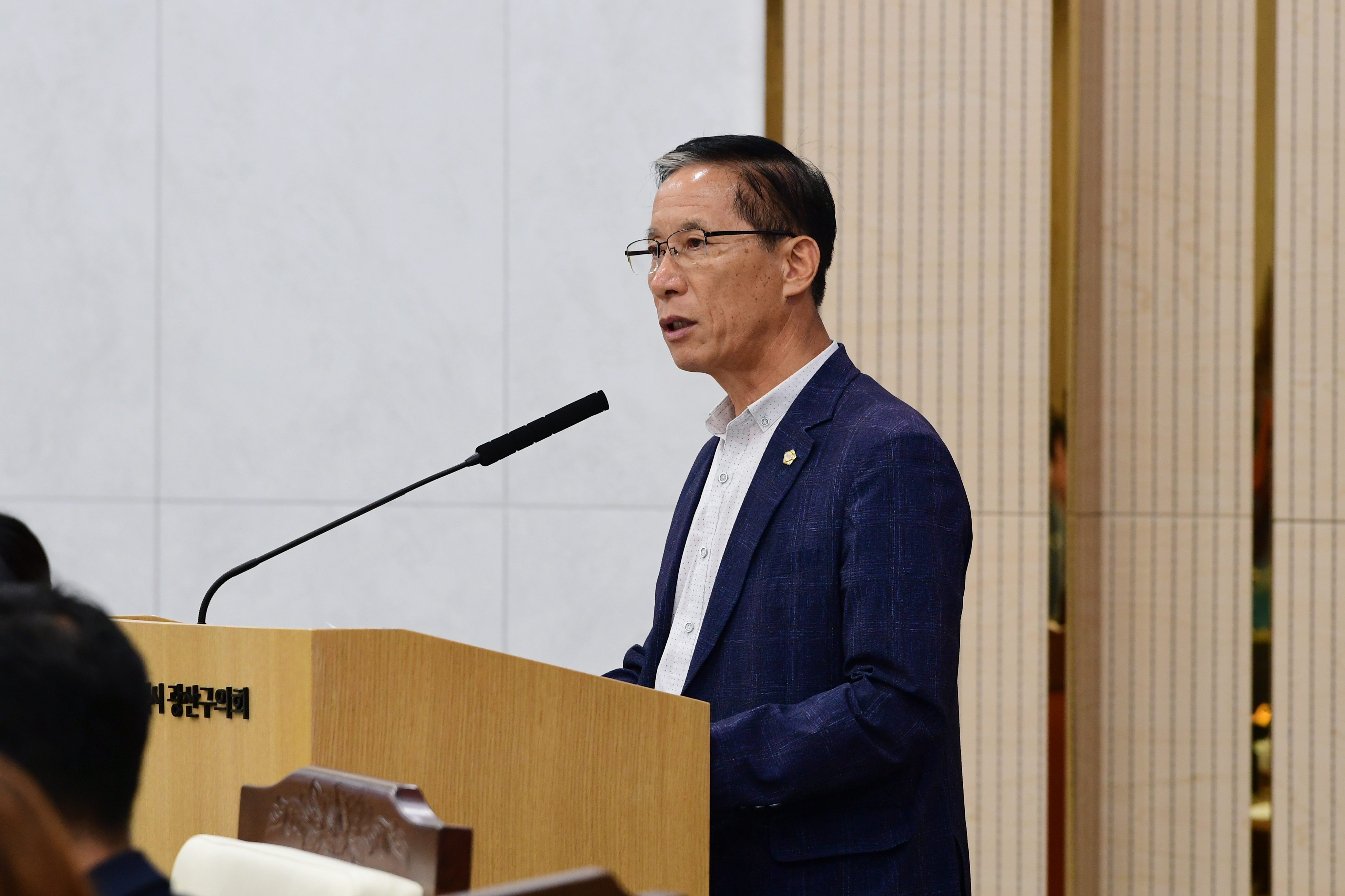진보당 국강현 광산구의원, “소촌산단 용도변경 관련 구청장 발언은 부적절…공식 사과해야” 첨부이미지 : 3-4_제281회 임시회 제1차 본회의 5분자유발언_국강현 의원.jpg