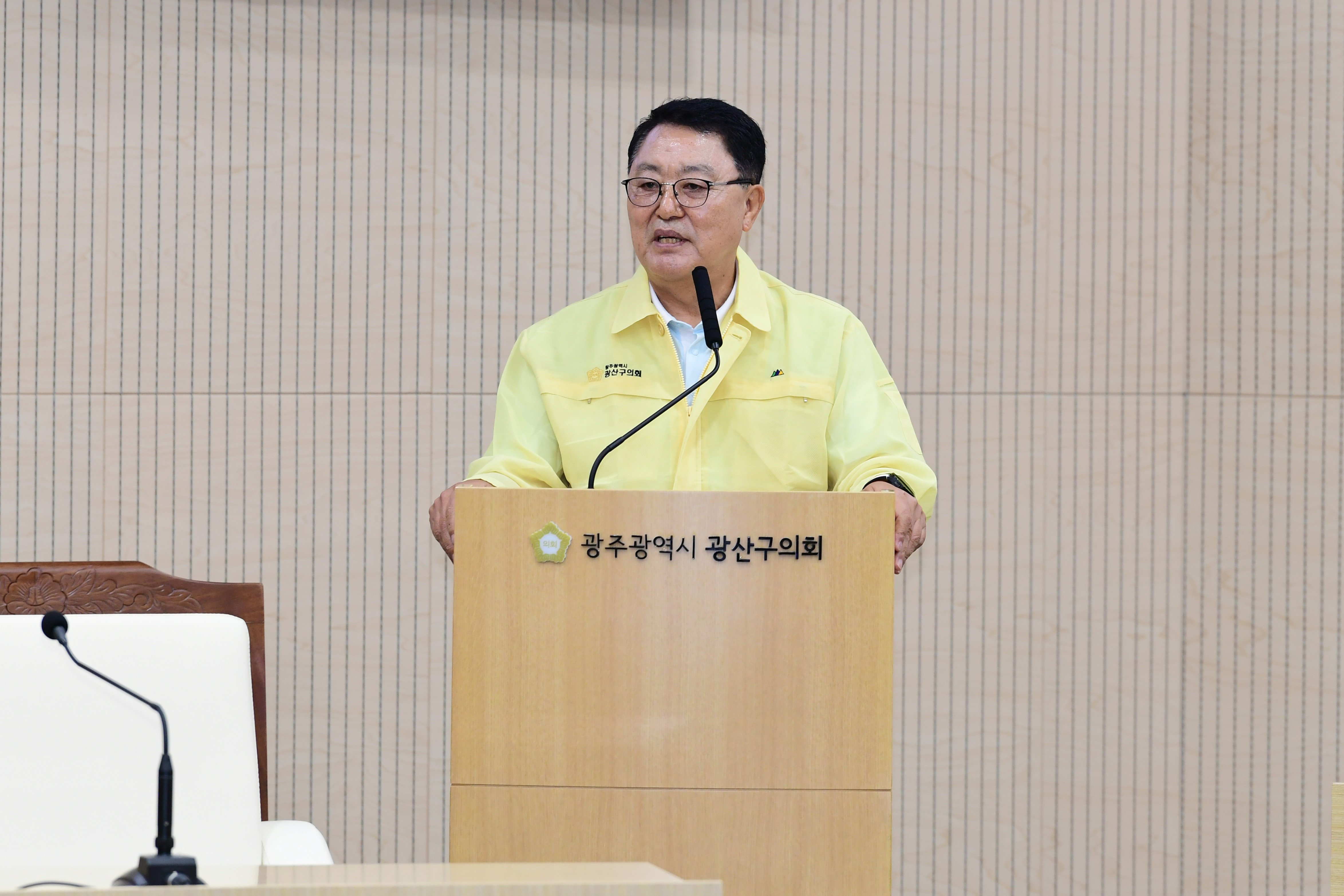 김명수 광산구의원, ‘일제강제동원피해자’ 지지 모금 동참 촉구 첨부이미지 : 3-2_제281회 임시회 제1차 본회의 5분자유발언_김명수 의원.jpg