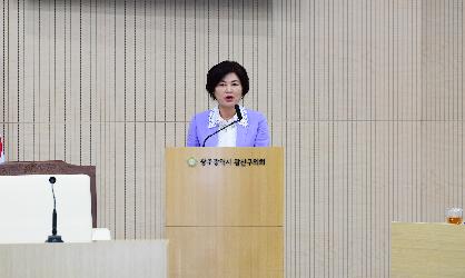 윤혜영 광산구의원, ‘광산자활센터’ 區 미활용 건물로 이전 제안