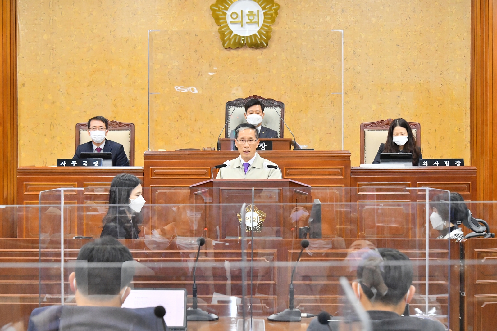 국강현 광산구의원, 구정질문 통해 市 주도의 일방적 개발 지적 첨부이미지 : 0000000001_20211208175632_1.JPG