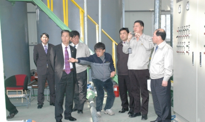 기획총무위원회 음식물쓰레기처리장 시설 견학